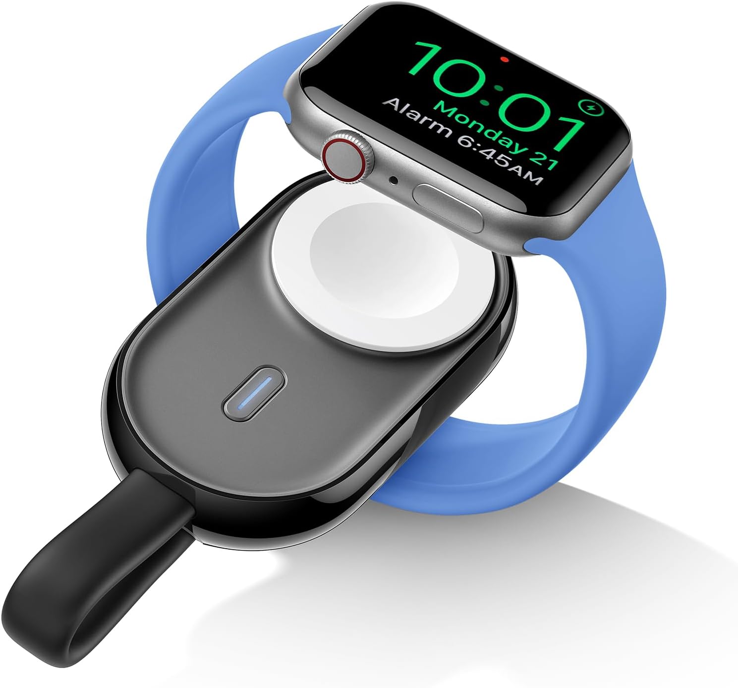 1200mAh with Built in Cable, Super Compact Wireless Charger for Apple Watch